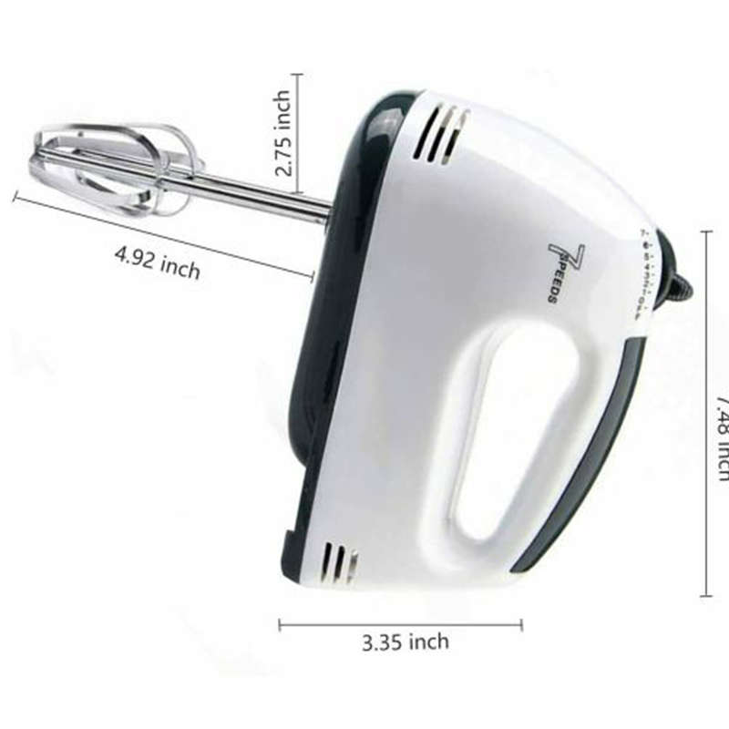 The Scarlett Super Hand Mixer Is Easy To Hold, Has 7 Speed Settings And Is Simple To Operate.