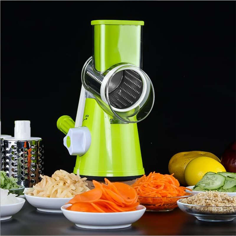 Multifunctional Desktop Drum Grater Kitchen Artifact