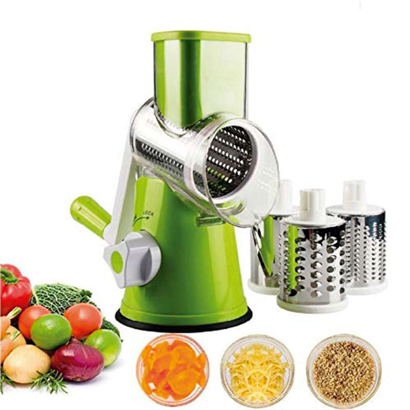 Multifunctional Desktop Drum Grater Kitchen Artifact
