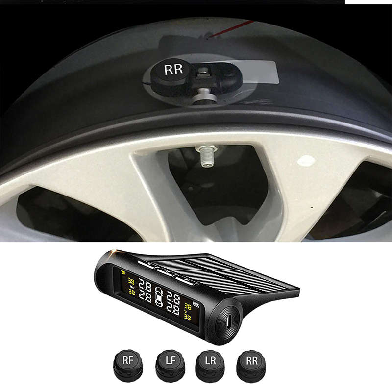 Solar Wireless Tire Pressure Monitoring System