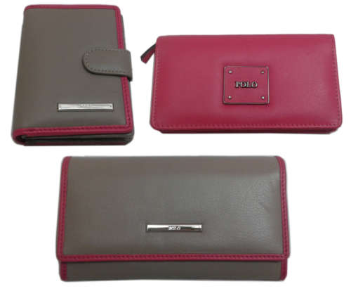 Polo Genuine Leather Ladies Wallets | 4 Styles