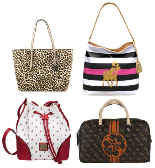 Guess & Polo Designer Handbags | 5 Styles