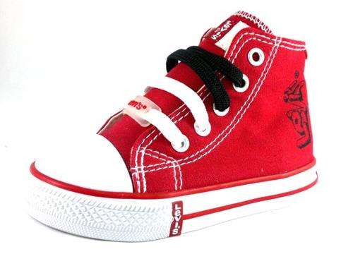 Levis Kids Dunk-Hi Sneakers Size 4/5/7