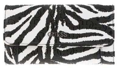 Guess Wallet Bianco Nero