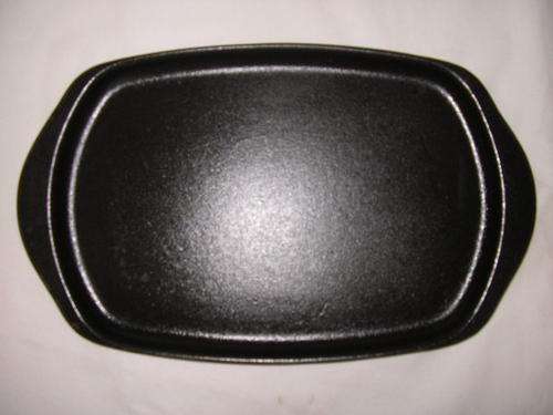 BEST DUTY CAST IRON STEAK PLATE, LIKE NEW!!!