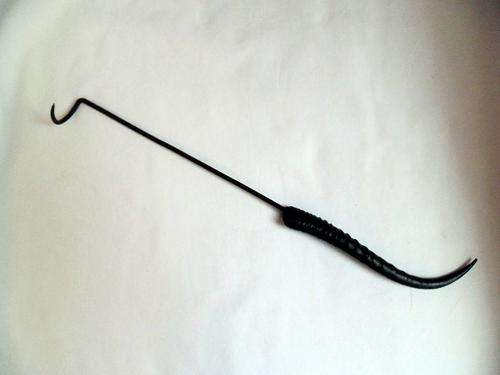 GENUINE SPRINGBOK HORN BRAAI HOOK