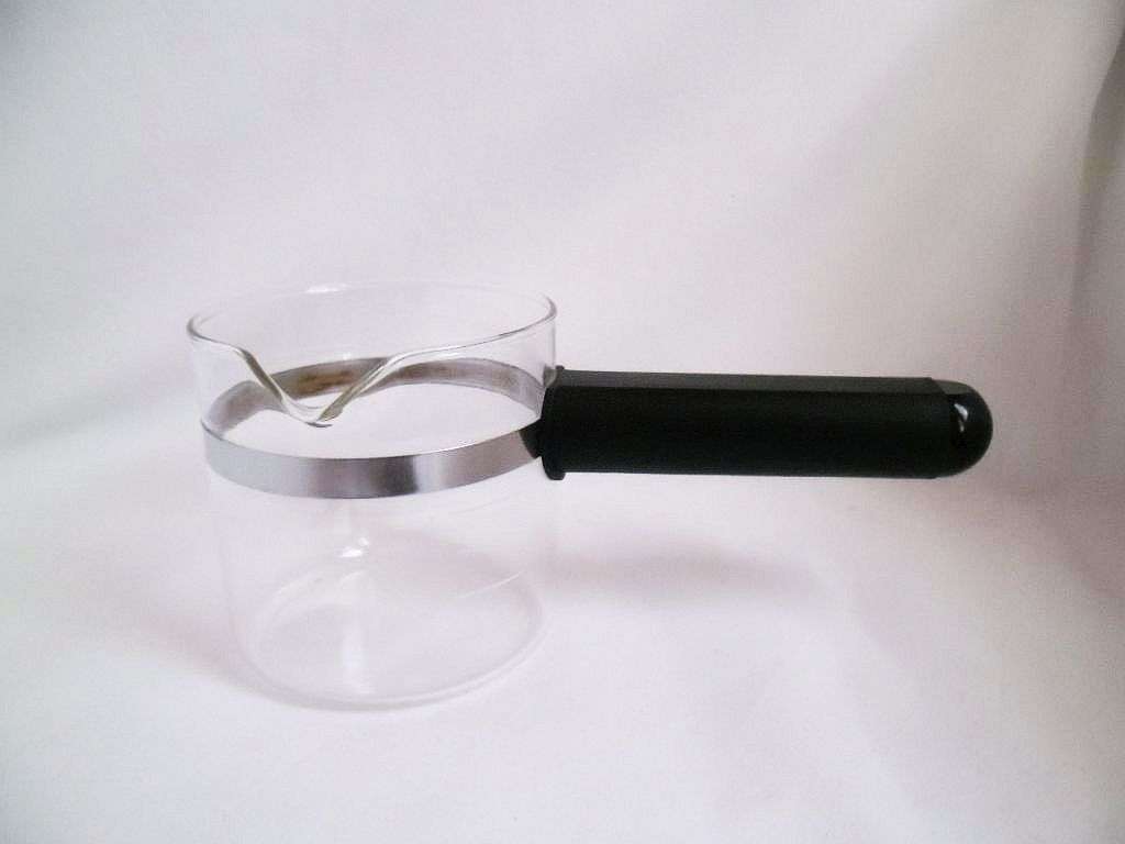 BLACK 4 CUP UNIVERSAL GLASS ESPRESSO REPLACEMENT CARAFE JUG