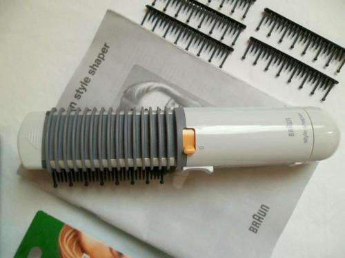 Hair Styling Tools BRAUN CORDLESS GAS STYLE SHAPER HOT BRUSH TWO BRAND NEW ENERGY CELLS GAS CARTRIDGES LIKE NEW was sold for 325.00 on 3 Nov at 20 03 by easy21 in