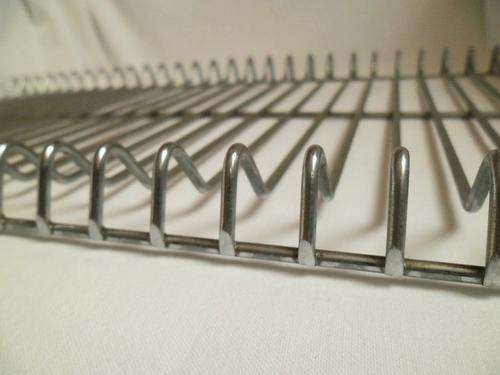 HEAVY DUTY STAINLESS STEEL ROASTER GRILL GRID, 46.5 cm x 26.5 cm