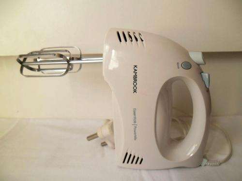 'KAMBROOK* MODEL KHM10 AUSTRALIAN QUALITY BRAND HAND MIXER, ALMOST NEW & WORKS VERY WELL!