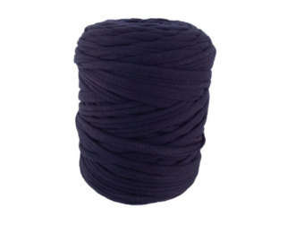 SPAGHETTI T-SHIRT YARN - NAVY BLUE - SOLD PER METER