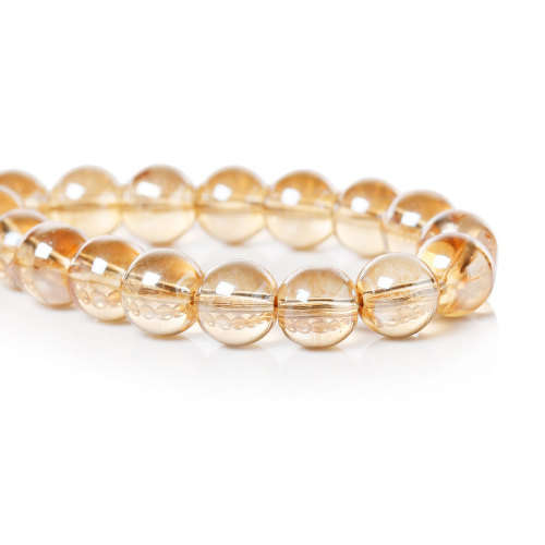 BEADS/BEAD/GLASS BEADS/ROUND GLASS BEADS/PEACH AB GLASS BEADS/8MM GLASS BEADS