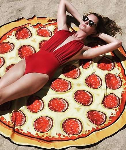 MANDALA - YOGA MAT - ROUND - GIANT PIZZA - BEACH THROW - TOWEL - SHAWL