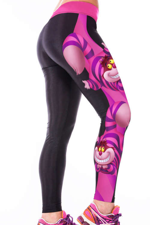 CARTOON ANIMAL PRINT HIGH STRETCH YOGA SPORTS LEGGINGS - ONE SIZE