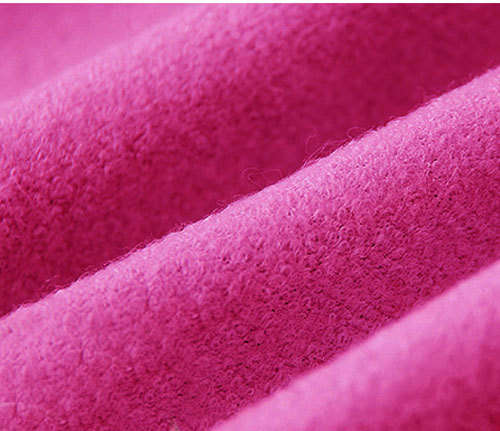 LADIES LONG WOOLEN COAT - HOT PINK - S/M/L/XL