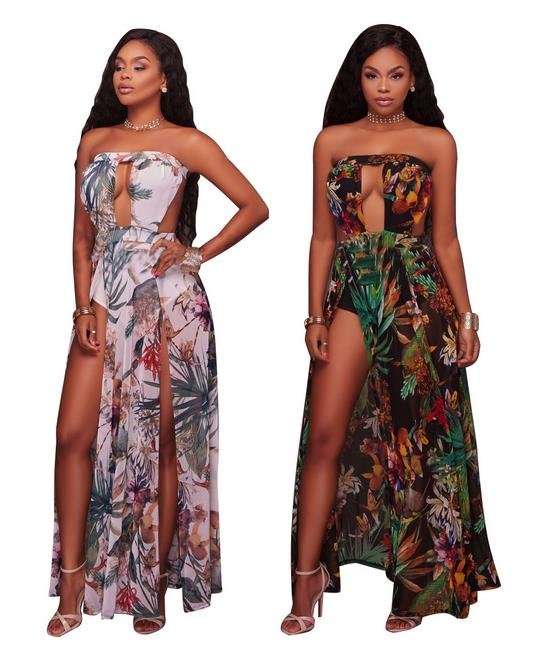 MAXI DRESSES/MAXI DRESS/SLEEVELESS MAXI DRESS/FLORAL MAXI DRESS/SEXY MAXI DRESS/BEACH MAXI DRESS