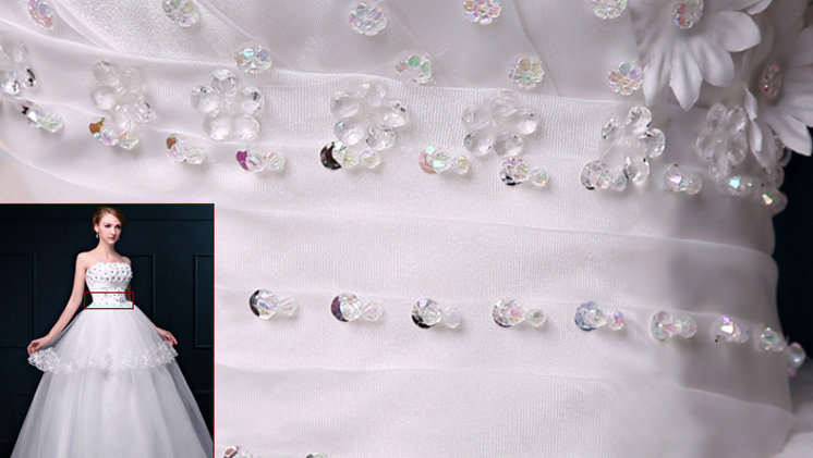 WEDDING DRESSES/WEDDING DRESS/WHITE WEDDING DRESS - FREE SHIPPING