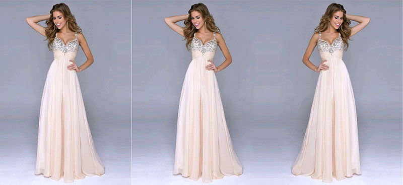 EVENING DRESS/EVENING DRESSES/SEQUINED EVENING DRESS/PINK EVENING DRESS