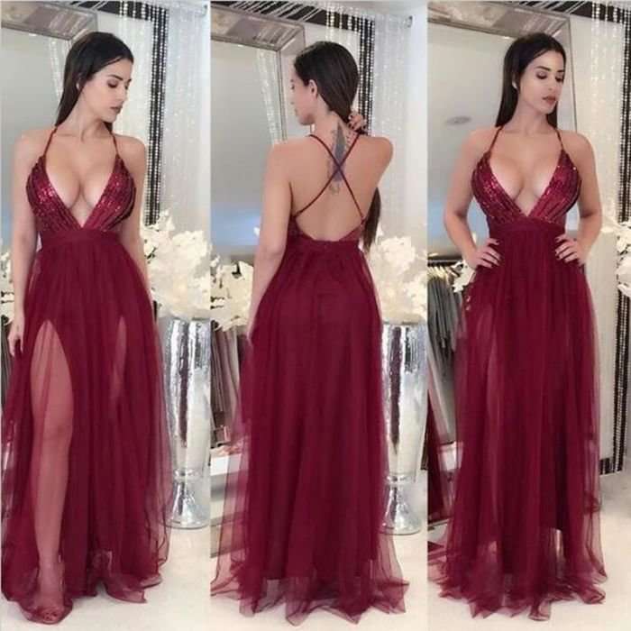 MAXI DRESSES/MAXI DRESS/WINE RED MAXI DRESS/SEQUIN MAXI DRESS/SLEEVELESS MAXI DRESS/PARTY MAXI DRESS