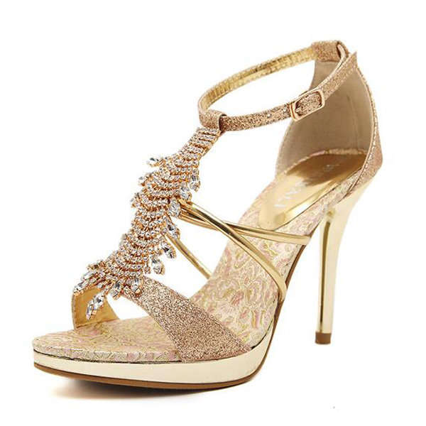 SHOES/WOMEN'S SHOES/GOLD SHOES/SEQUINED SHOES/BRIDAL SHOES/STILETTO SHOES