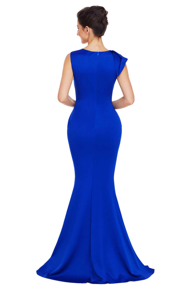 EVENING DRESSES/EVENING DRESS/SEXY EVENING DRESS/BLUE EVENING DRESS