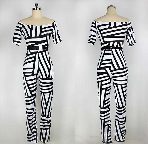 JUMPSUITS/JUMPSUIT/OFF SHOULDER JUMPSUIT/BODYCON JUMPSUIT/WHITE BLACK JUMPSUIT/SEXY JUMPSUIT