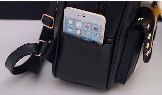 Womens Three Piece Green Backpack Sets