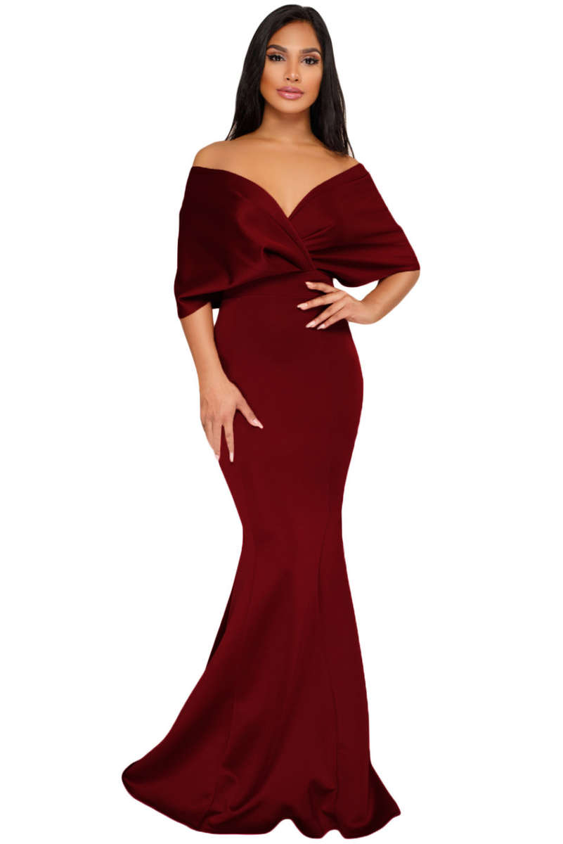 red evening dresses