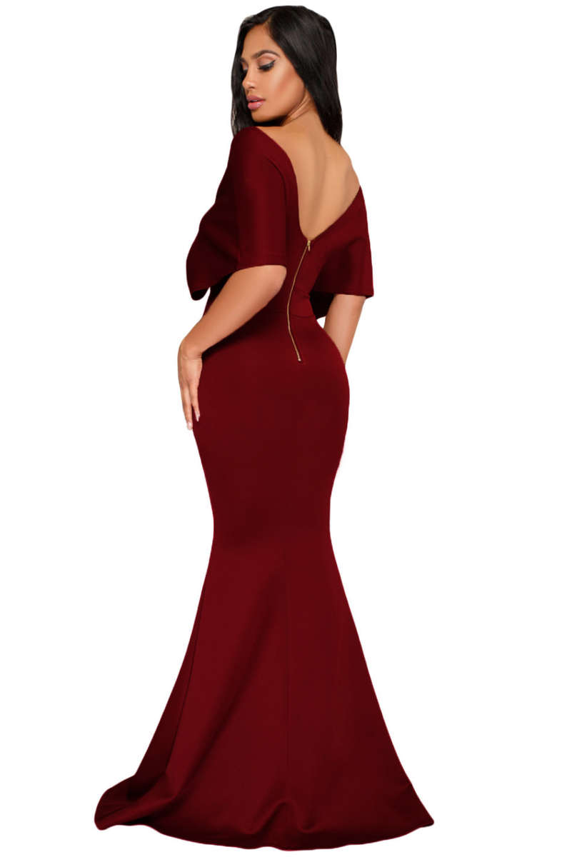 red evening dresses