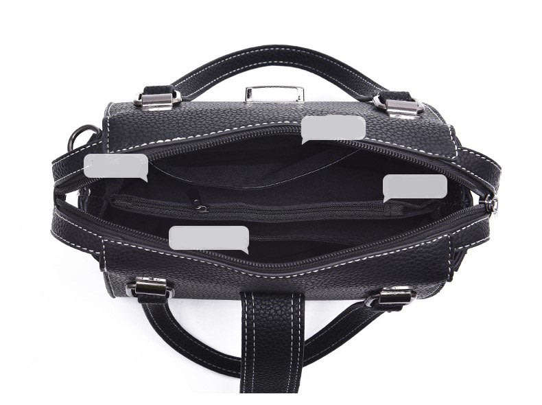 Ladies black fashion handbags