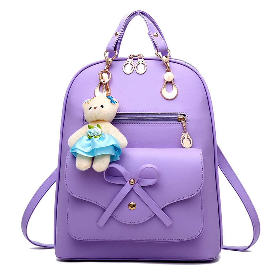 WOMENS TRAVEL BAG NAVY BACKPACK