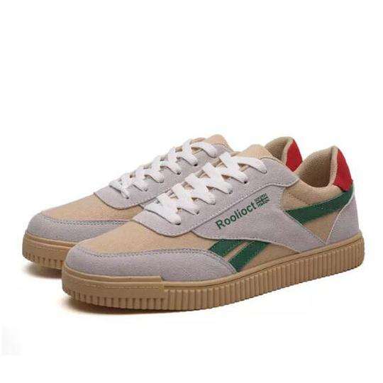 Mens Green Color Block Casual Sneakers - SA Size 9