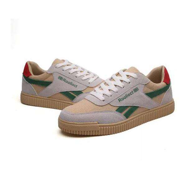 Mens Green Color Block Casual Sneakers - SA Size 9