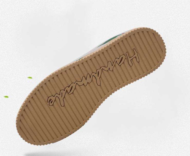 Mens Green Color Block Casual Sneakers - SA Size 9