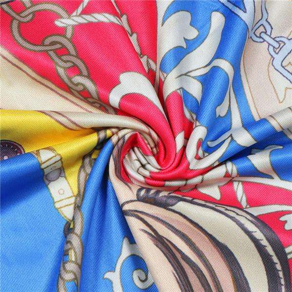 Red Vintage Print Spaghetti Strap Jumpsuit - XLarge