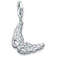 925 SILVER - CLIP ON CHARM - FEATHER MASQUEARDE MASK