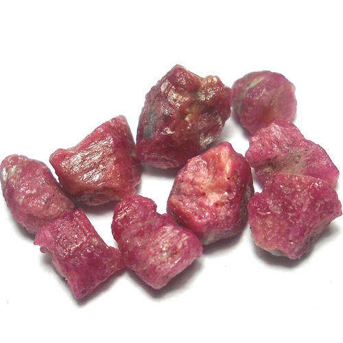 19.6.ct. UNHEATED NATURAL MINED ROUGH RED RUBY
