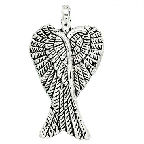 CHARMS - ANTIQUE SILVER - ANGEL WINGS