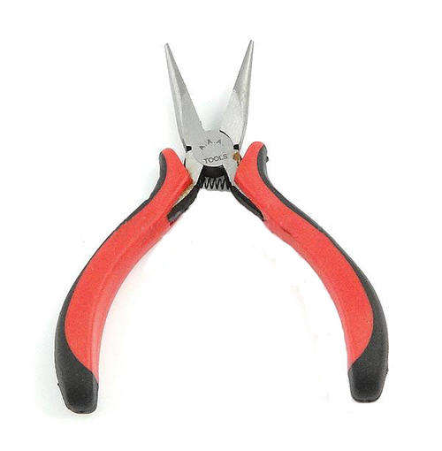 TOOLS/BEADING TOOLS/PLIERS/CHAIN NOSE PLIERS/PVC COATED PLIERS/SMOOTH CHAIN NOSE PLIERS