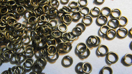 JUMP RINGS - BRONZE - 4mm - 50 PCS