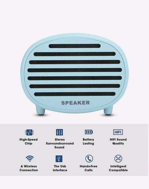W2 Wireless Bluetooth Mini Speaker Outdoor Portable Subwoofer Audio Music Player