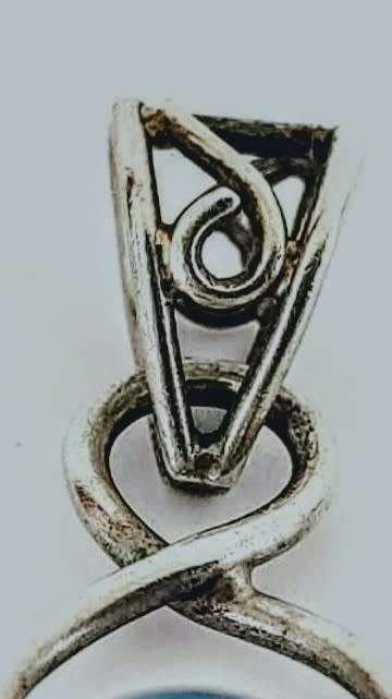 Labrodite Pear pendant