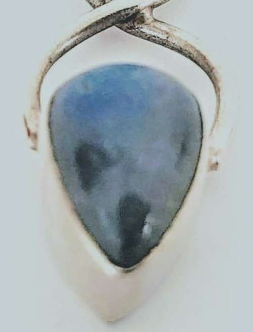 Labrodite Pear pendant