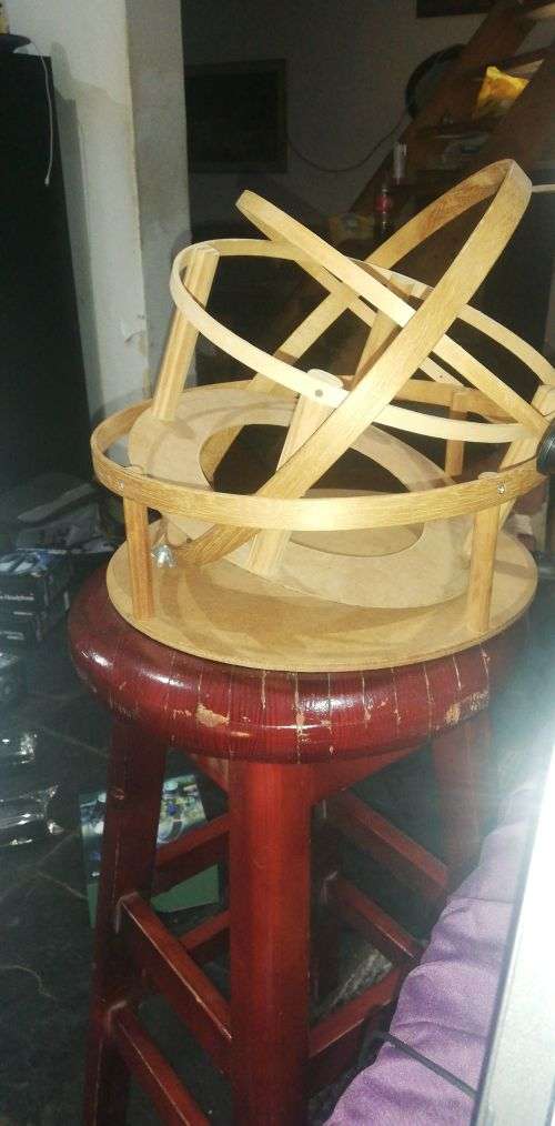 Wooden embroidery tool