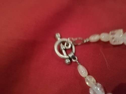 Beautiful clear stone necklace. Could be clear quartz