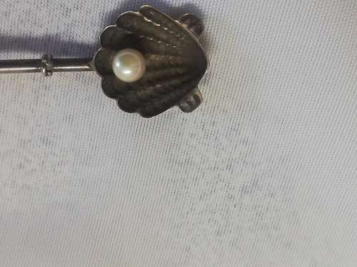 Sterling silver Tokyo teaspoon with pearl.