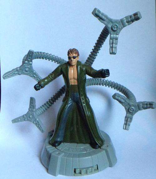 Marvel Doc Ock "fast food" collectable with revolving base.