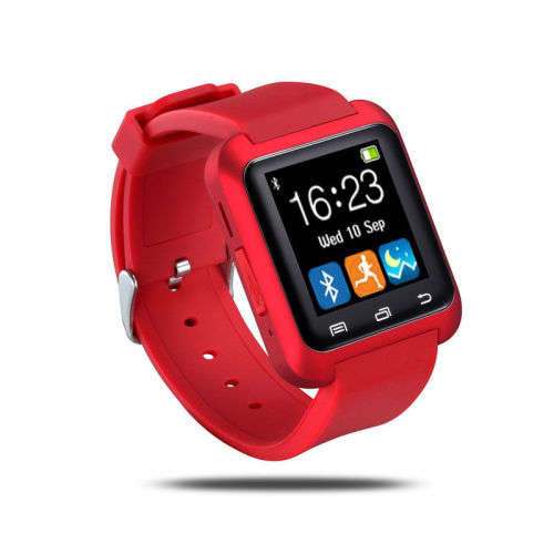 Bluetooth Smart Wrist Watch Phone For Android and IOS O/S - RED