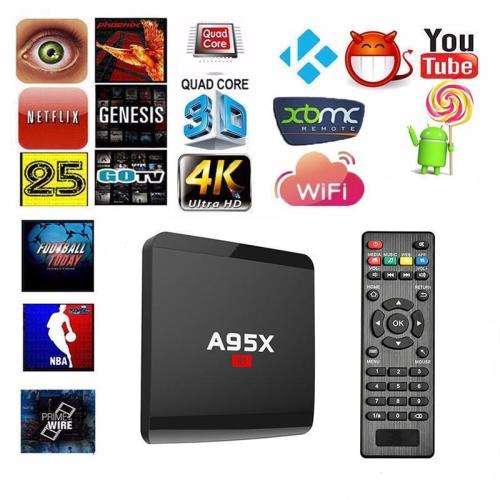 A95X R1 Quad-core 1GB 8GB Smart TV Box HDMI 2.0 4Kx2K HD 2.4G WIFI Android 6.0 Media Player