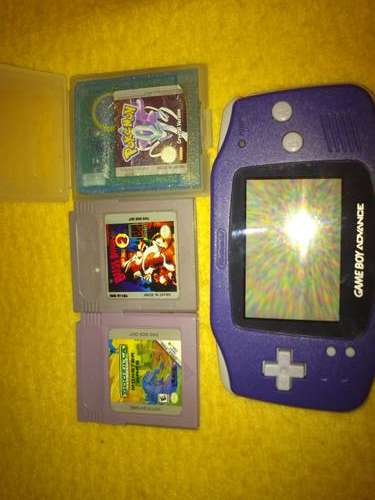 Game Boy Advance with 3 Games